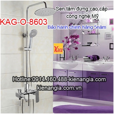 Sen cây,sen tắm đứng công nghệ Mỹ KAG-O-8603