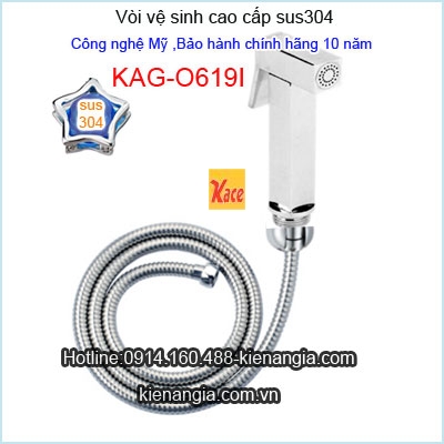 Vòi rửa vệ sinh sus 304 My-KAG-O619I