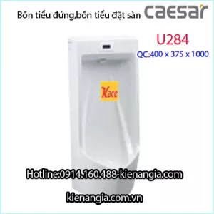 Bồn tiểu đứng,bệ tiểu đặt sàn Caesar U0284