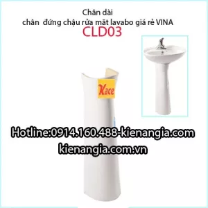 Chân dài giá rẻ chậu lavabo VINA CLD03
