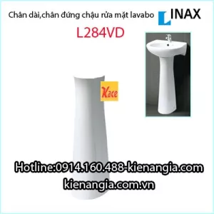 Chân dài chậu rửa lavabo Inax L284VD