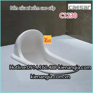 Bồn cầu xổm CAESAR C1250