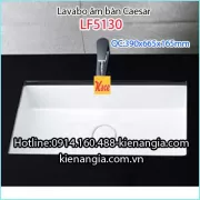 Chậu lavabo âm bàn âm vành Caesar LF5130