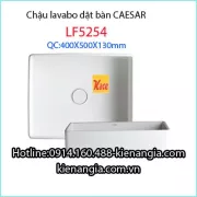 Lavabo đặt bàn chữ nhật CAESAR LF5254
