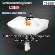 Chậu Lavabo treo tường CAESAR L2140
