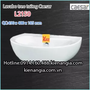 Chậu Lavabo  treo tường CAESAR L2150