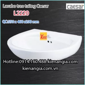 Chậu lavabo treo tường CAESAR L2220