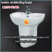 Lavabo và chân lửng CAESAR L2150-P2443