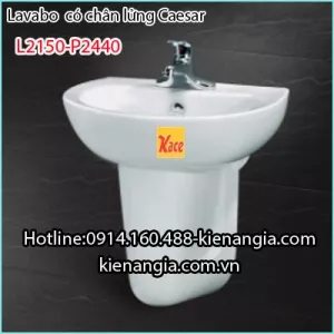 Lavabo và chân lửng CAESAR L2150-P2443