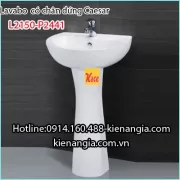 Lavabo và chân dài CAESAR L2150-P2445