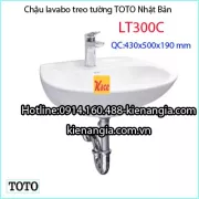 Lavabo treo tường TOTO LT300C