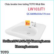 Chậu lavabo TOTO treo tường LW103JT1