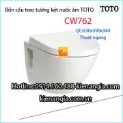 Bồn cầu treo tường két âm TOTO CW762