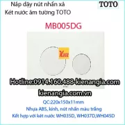 Nắp đậy nút nhấn xả TOTO MB005DG
