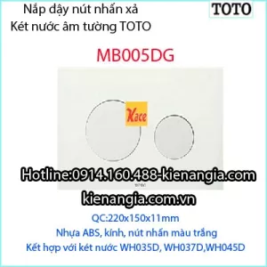 Nắp đậy nút nhấn xả TOTO MB005DG