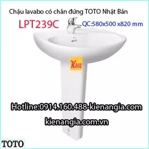 Chậu chân dài TOTO  LPT239C