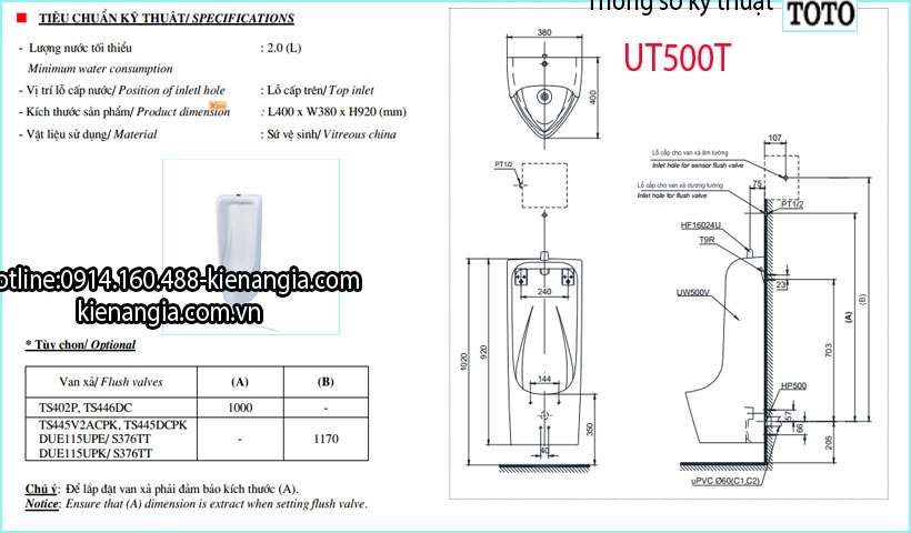 Thong-so-ky-thuat-Tieu-nam-TOTO-UT500T