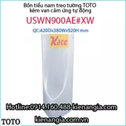 Bồn tiểu nam treo tường TOTO có van cảm ứng USWN900AE#XW