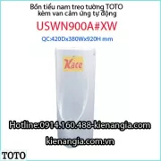 Bồn tiểu nam treo tường TOTO có van cảm ứng USWN900A#XW