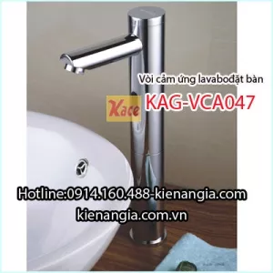Vòi cảm ứng tô sứ,tô thuỷ tinh KAG-VCA1047 cao 30cm dùng pin& điện