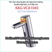 Vòi cảm ứng chậu lavabo âm tường KAG-VCA1045
