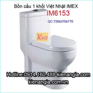 Bồn cầu liền 1 khối Imex IM-6153