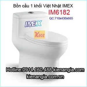 Bồn cầu liền 1 khối IMEX Japan IM6182