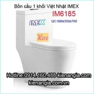 Bồn cầu liền 1 khối IMEX Japan  IM6185