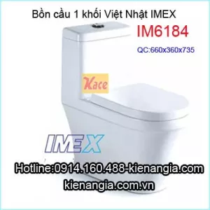 Bồn cầu liền 1 khối IMEX Japan IM6184