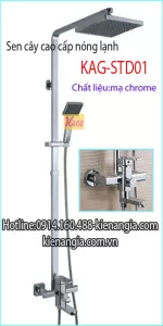 Sen cây vuông nóng lạnh giá rẻ KAG-STD01
