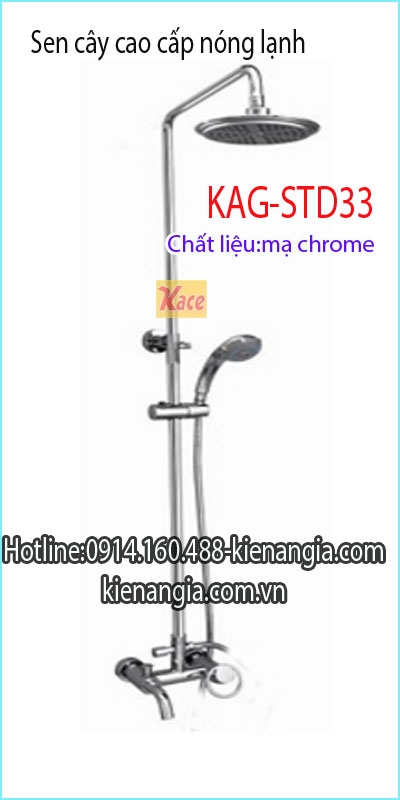Sen cây phòng tắm kiếng nóng lạnh KAG-STD33