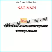 Móc áo I5,móc 5 bằng Inox KAG-MA21