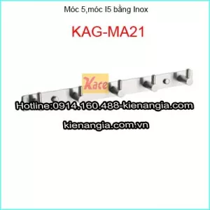 Móc áo I5,móc 5 bằng Inox KAG-MA21