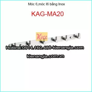 Móc áo I phòng tắm,móc I6 Inox KAG-MA20