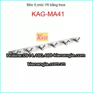 Móc 6,móc V6 phòng tắm inox KAG-MA41