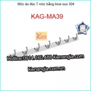 Móc áo cao cấp sus304 7 móc đúc  KAG-MA39
