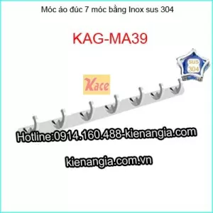 Móc áo cao cấp sus304 7 móc đúc  KAG-MA39