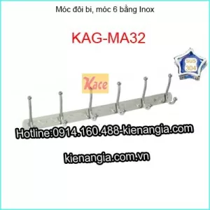 Móc áo bi đôi móc 6 KAG-MA32