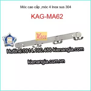 Móc áo đúc inox 304 phòng tắm KAG-MA62
