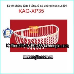 Kệ rổ xà phòng phòng tắm inox 304 KAG-XP35