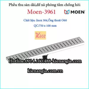 Hố ga phòng tắm dài 100x750xD60 Moen KAG-3961