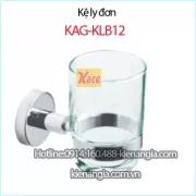 Kệ ly đơn treo tường phòng tắm KAG-KLB12