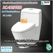 Bồn cầu 1 khối INAX,bệt két liền INAX AC-909VRN BM2023