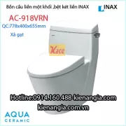 Bồn cầu 1 khối Inax,Bệt két liền INAX AC-918VRN BM2023