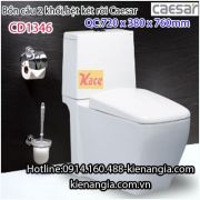 Bồn cầu vuông giả khối Caesar CD1346