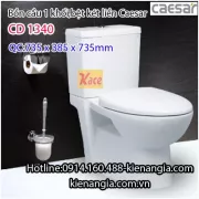 Bồn cầu bệt 2 khối Caesar CD1340