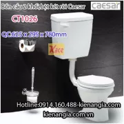 Bồn cầu bệt trẻ em CAESAR CT1026