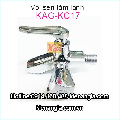Vòi sen tắm thân vuông đẹp KAG-KC17