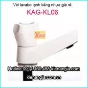 Vòi lavabo bằng nhựa giá rẻ KAG-KL06