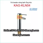 Vòi lavabo ống trúc nóng lạnh giá rẻ KAG-KLN04